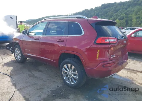 2017 Jeep Cherokee Overland z USA, uszkodzony, nr VIN 1C4PJMJS6HD219925